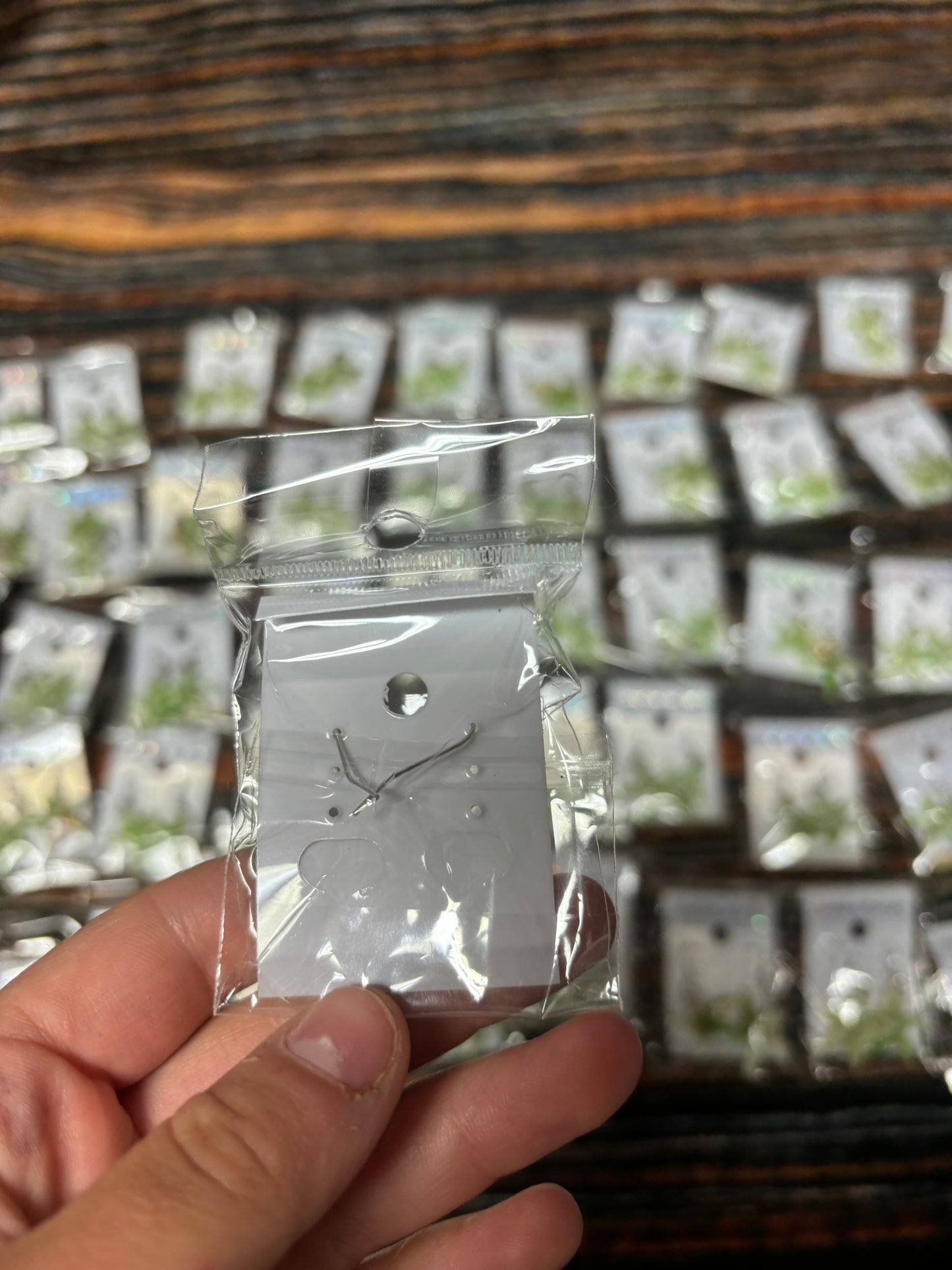 100 pairs of Lime Green Star Earrings