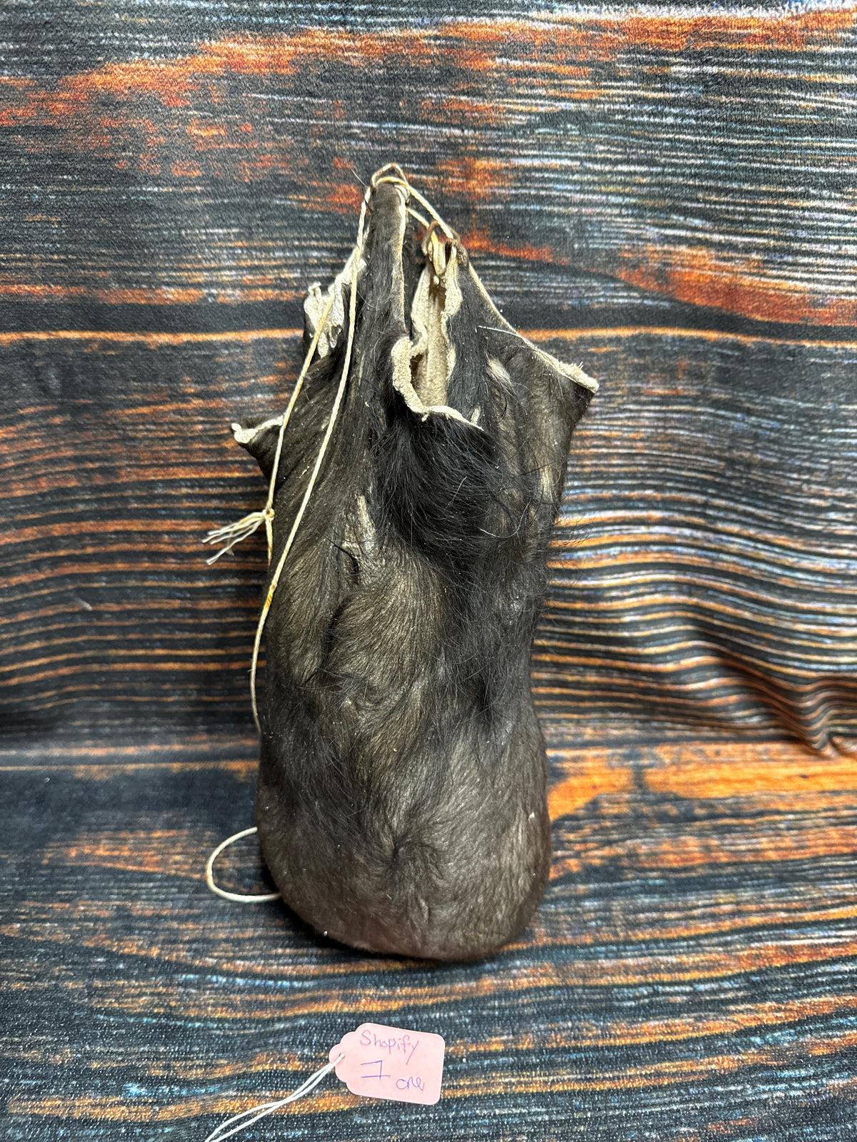 XXXL BULL scrotum Oddities HUGE ball bag Unique gift Odd Nut Sack black angus Gag gift Christmas birthday man cave gothic witchcraft