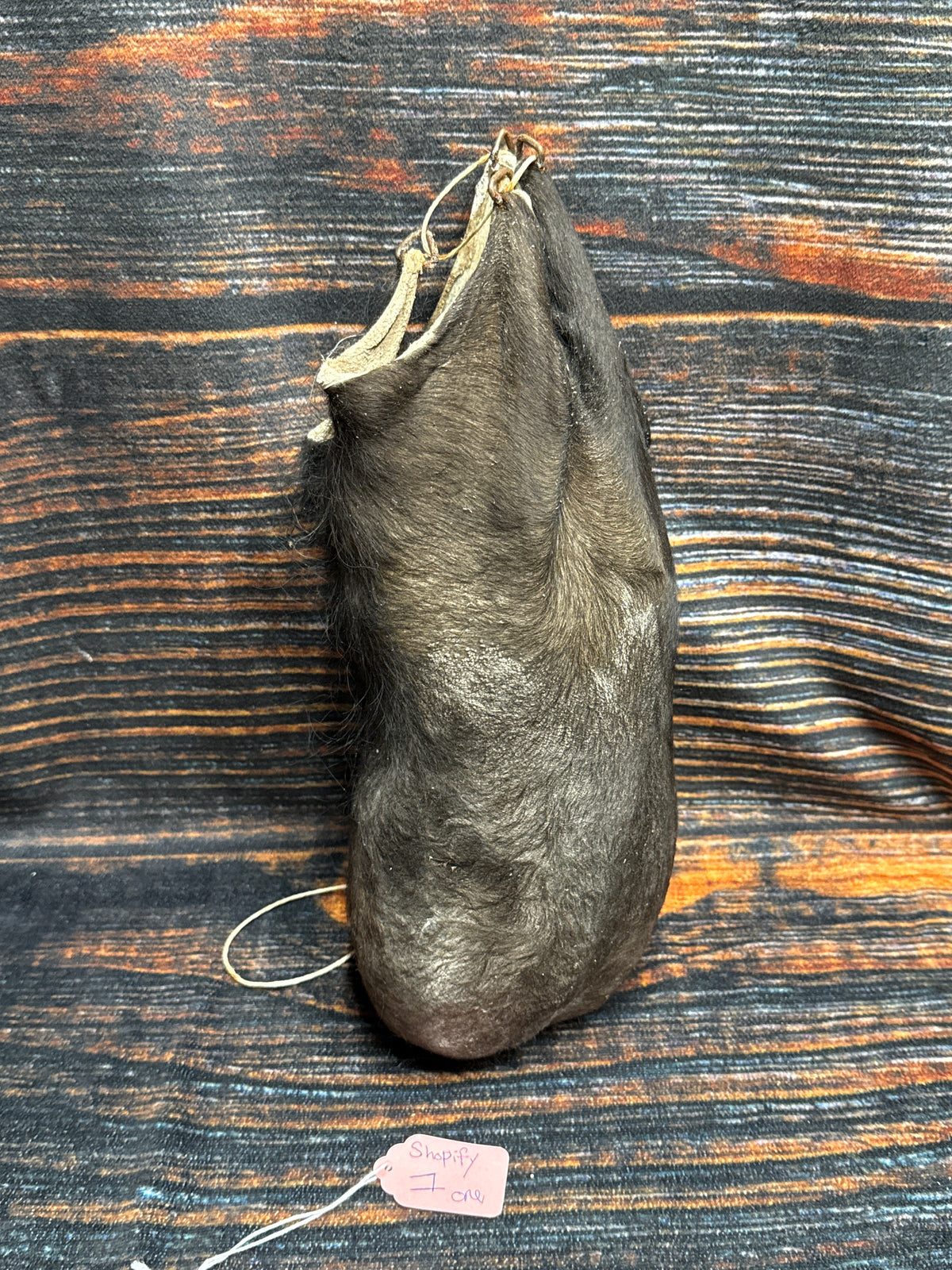 XXXL BULL scrotum Oddities HUGE ball bag Unique gift Odd Nut Sack black angus Gag gift Christmas birthday man cave gothic witchcraft